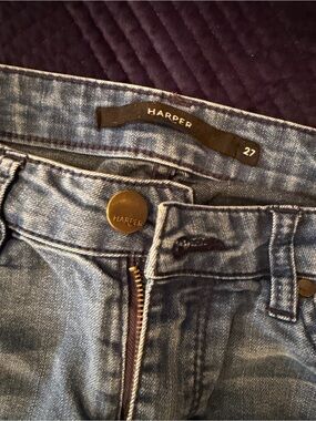 Harper Premium Denim | High-Rise Skinny Jeans in Light Wash